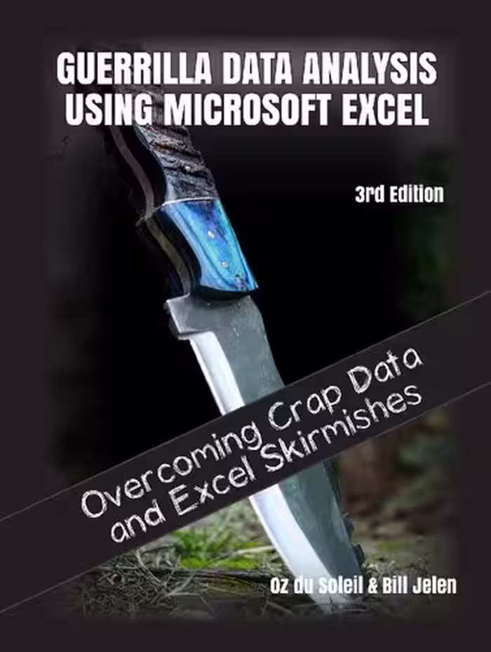 خرید و دانلود نسخه کامل کتاب Guerrilla Data Analysis Using Microsoft Excel