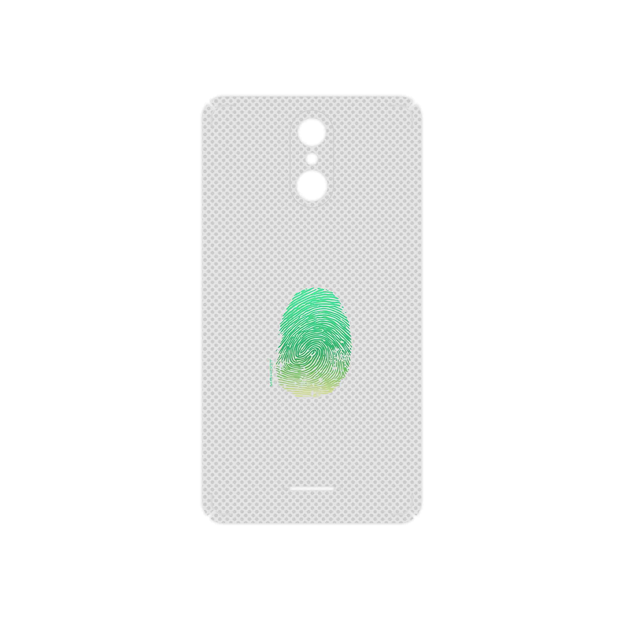 برچسب پوششی ماهوت مدل Minimal Fingerprint مناسب برای گوشی موبایل تکنو WX3F LTE