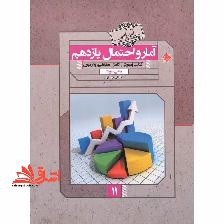 آمار و احتمال یازدهم گذرنامه آموزش کامل مفاهیم و آزمون - فروشگاه کتاب اشراق