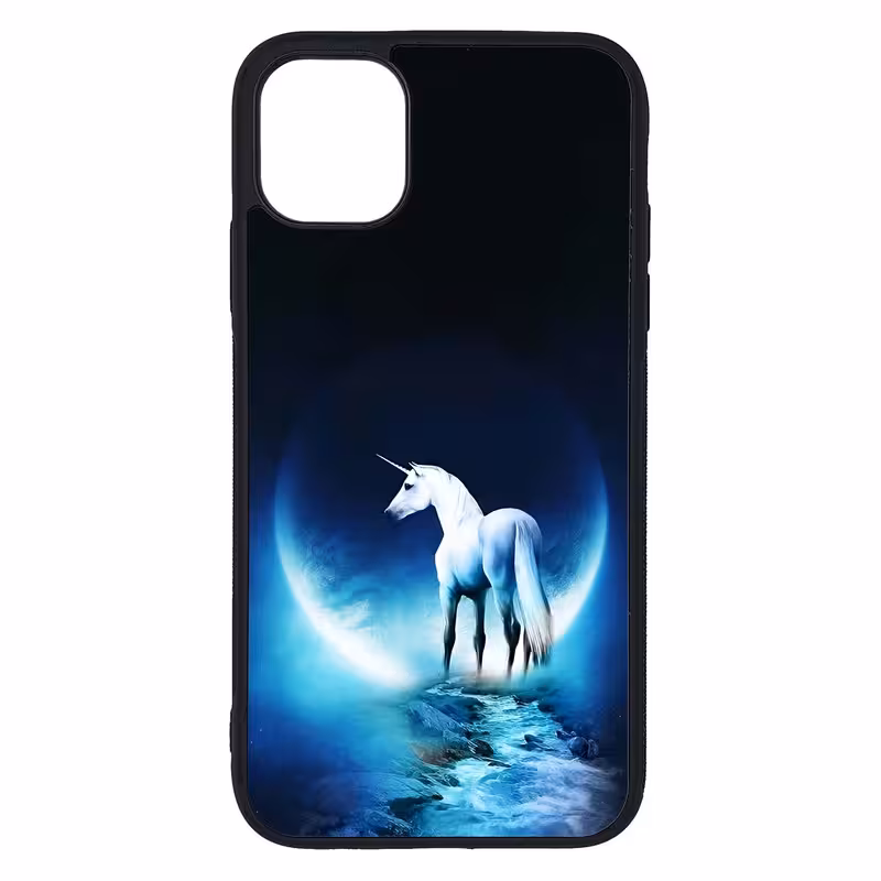 کاور طرح اسب شاخدار کد G-070 مناسب برای گوشی موبایل اپل iPhone 11 | دیجی قاب دونی