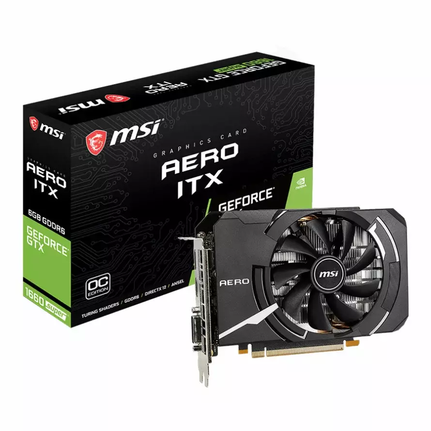 کارت گرافیک ام اس آی GTX 1660 SUPER AERO ITX OC 6GB