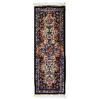 رومیزی فرش دستباف قم پرستان کد T-200