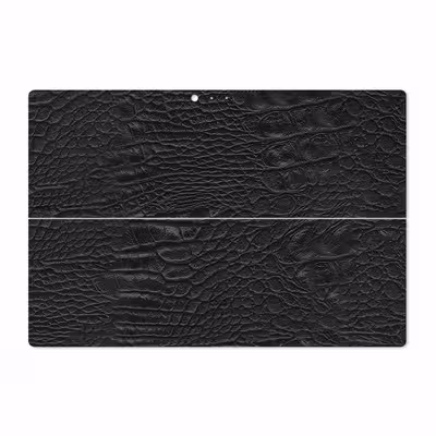 برچسب پوششی ماهوت مدل Black-Crocodile-Leather مناسب برای تبلت مایکروسافت Surface Pro 3 2014