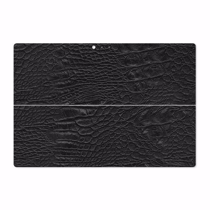 برچسب پوششی ماهوت مدل Black-Crocodile-Leather مناسب برای تبلت مایکروسافت Surface Pro 3 2014