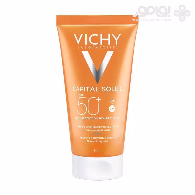 کرم ضد آفتاب ویشی کپیتال سولیل مدل VELVETY حجم 50 میل