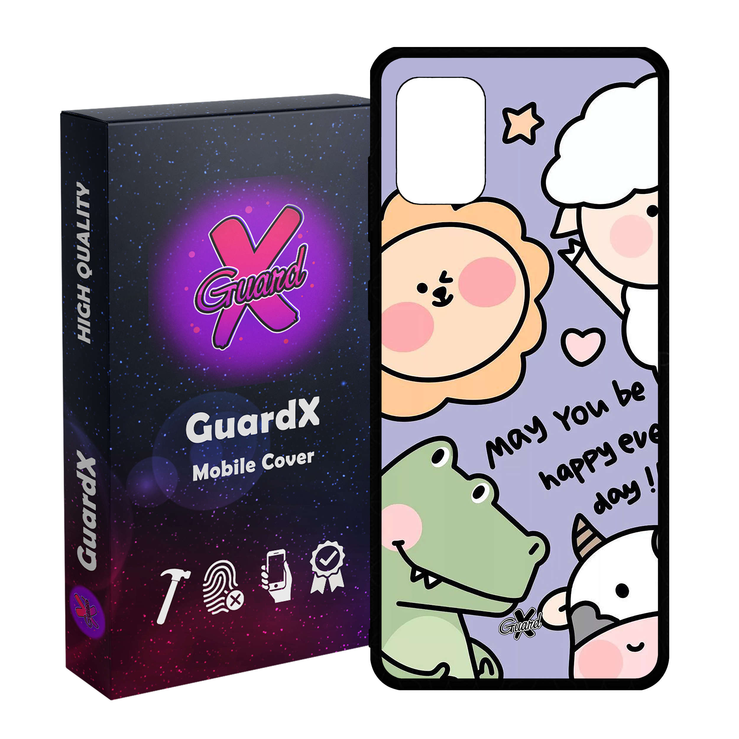 کاور گارد ایکس طرح Cute مدل Glass10567 مناسب برای گوشی موبایل سامسونگ Galaxy A31