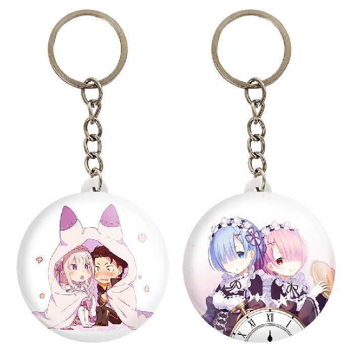 جاکلیدی خندالو مدل رم و سوبارو انیمه ReZero کد 1285212848 مجموعه 2 عددی