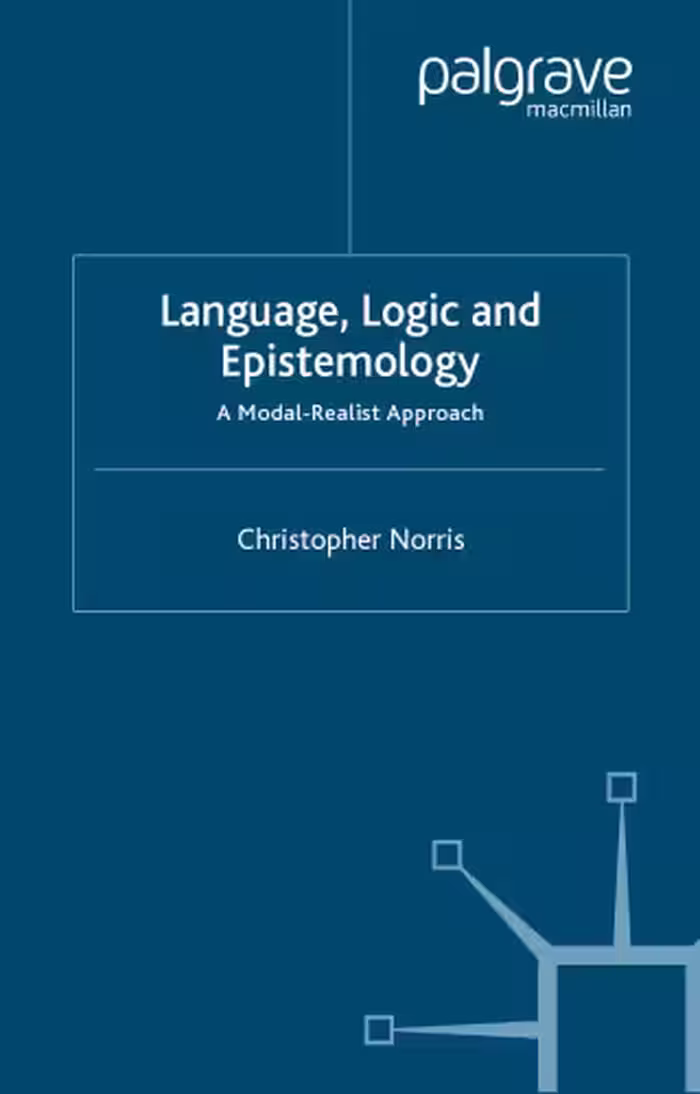 خرید و دانلود نسخه کامل کتاب Language, Logic and Epistemology: A Modal-Realist Approach