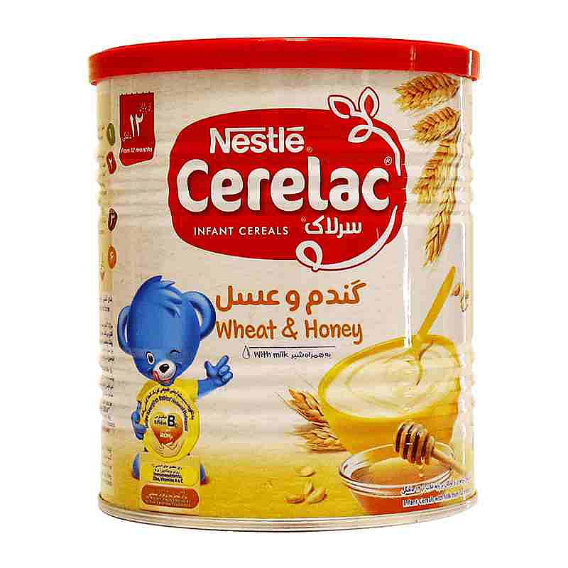 سرلاک گندم و عسل نستله