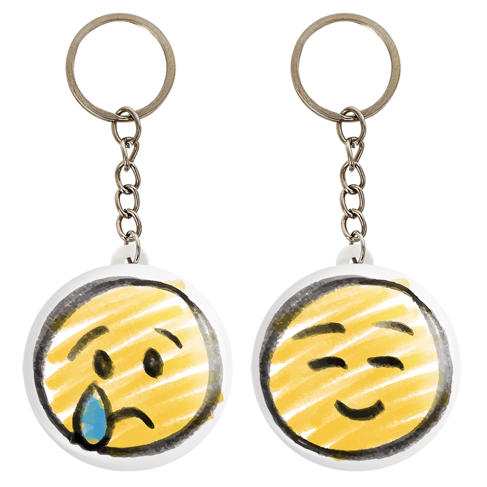 جاکلیدی خندالو مدل ایموجی کد 30473041 مجموعه 2 عددی