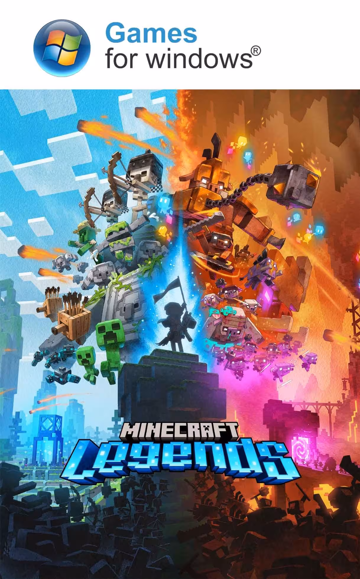 بازی کامپیوتر Minecraft Legends Deluxe Edition