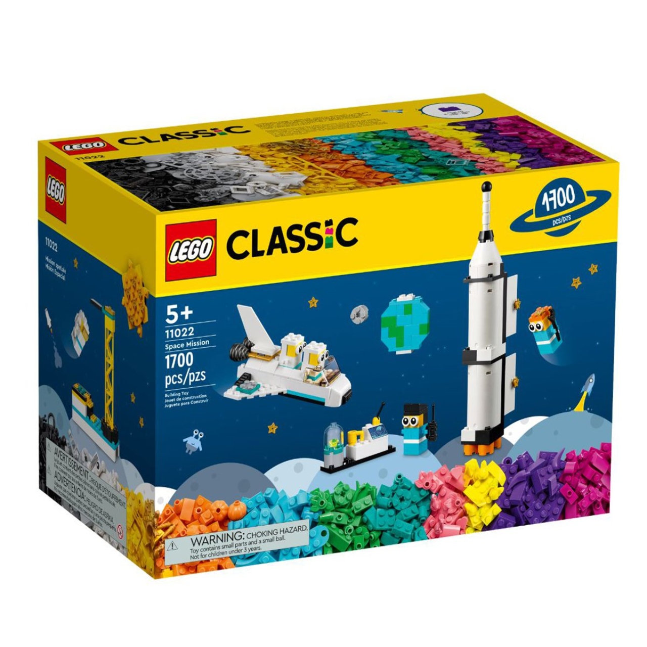 لگو سری کلاسیک مدل ماموریت فضایی کد 11022