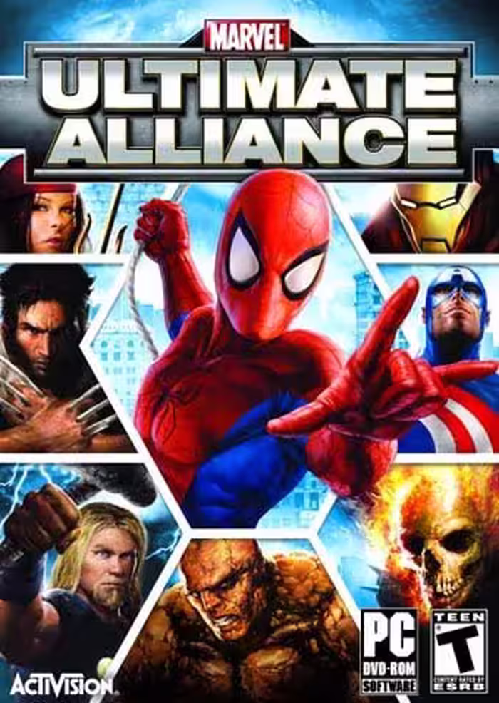بازی کامپیوتر marvel ultimate alliance