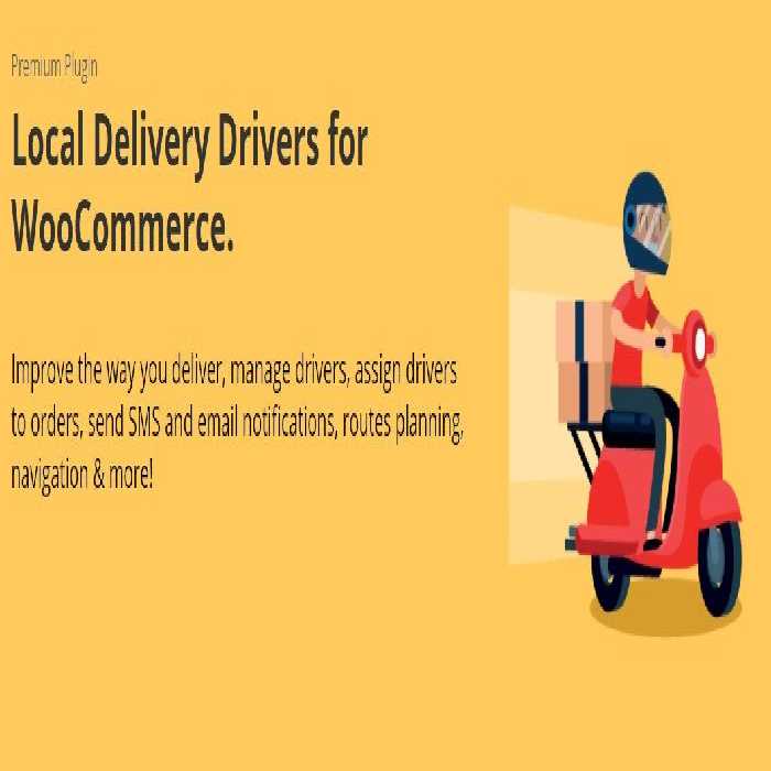 دانلود افزونه Local Delivery Drivers for WooCommerce Premium