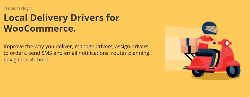 دانلود افزونه Local Delivery Drivers for WooCommerce Premium