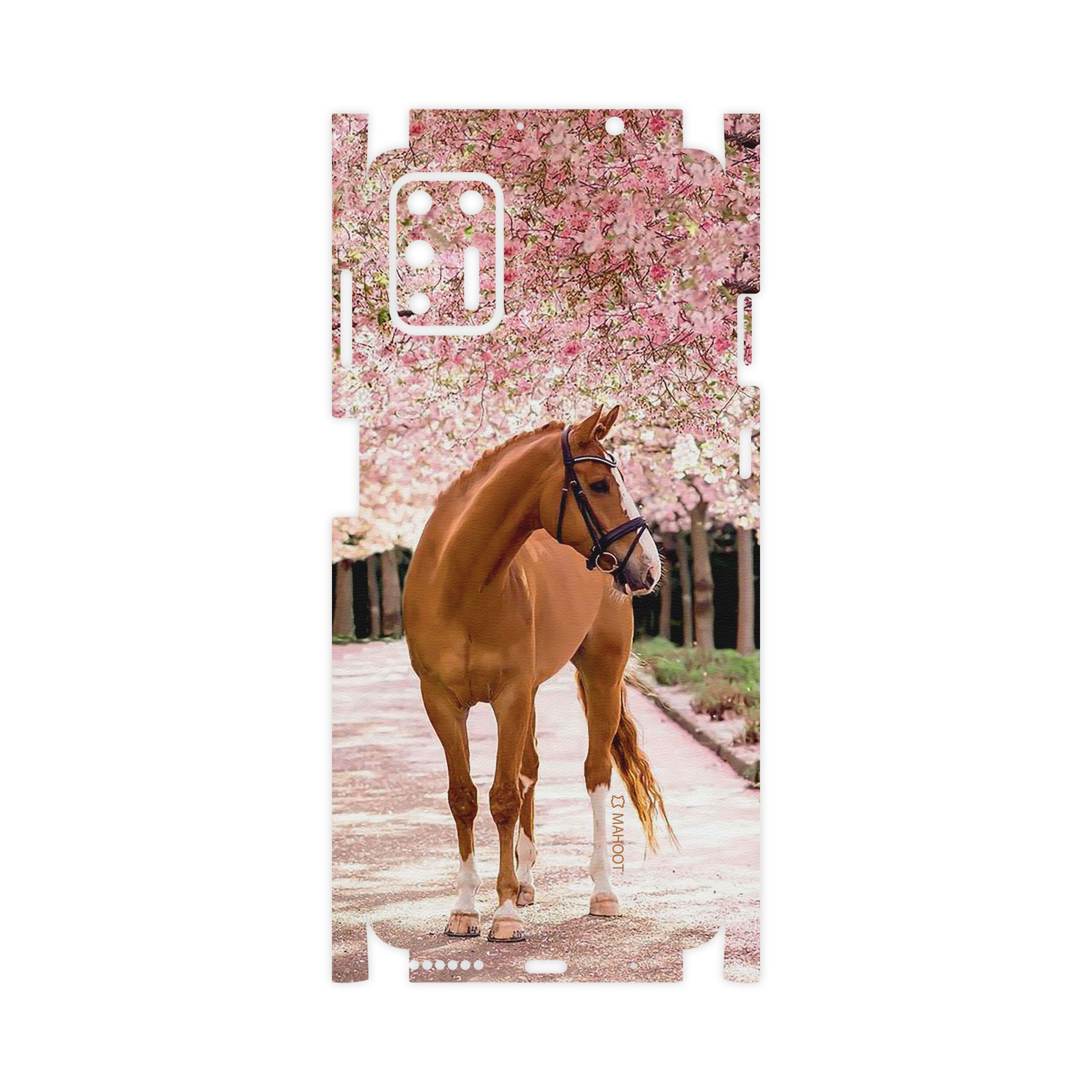 برچسب پوششی ماهوت مدل Horse-1-FullSkin مناسب برای گوشی موبایل موتورولا Moto G9 Plus