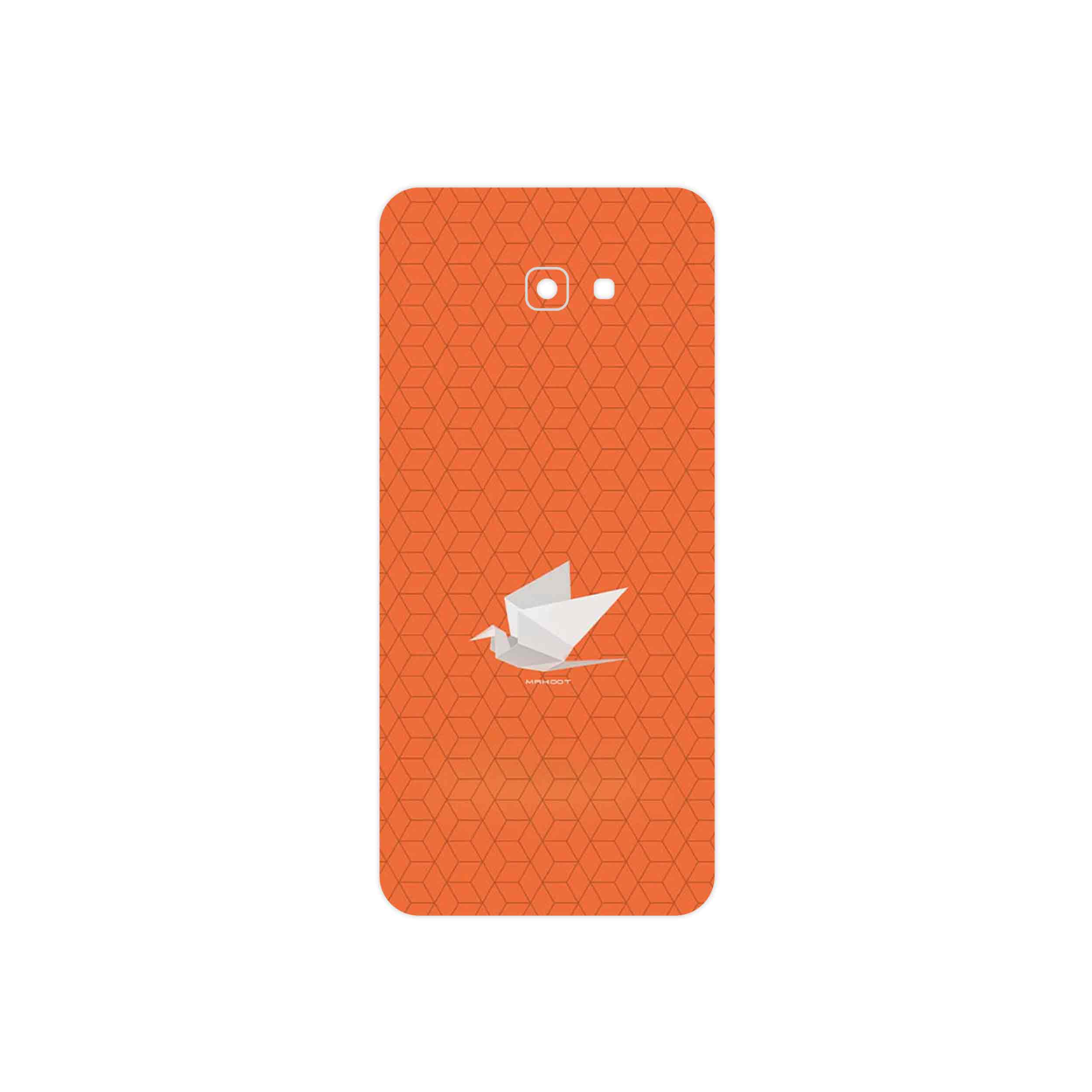 برچسب پوششی ماهوت مدل Minimalist origami bird مناسب برای گوشی موبایل سامسونگ Galaxy J4 Plus