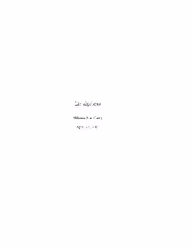 خرید و دانلود نسخه کامل کتاب Lie Algebras 001