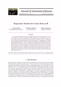 خرید و دانلود نسخه کامل کتاب Regression Models for Count Data in R   Code