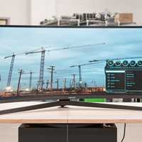 سامسونگ روی اولین مانیتور گیمینگ فوق عریض 8K دنیا کار می‌کند