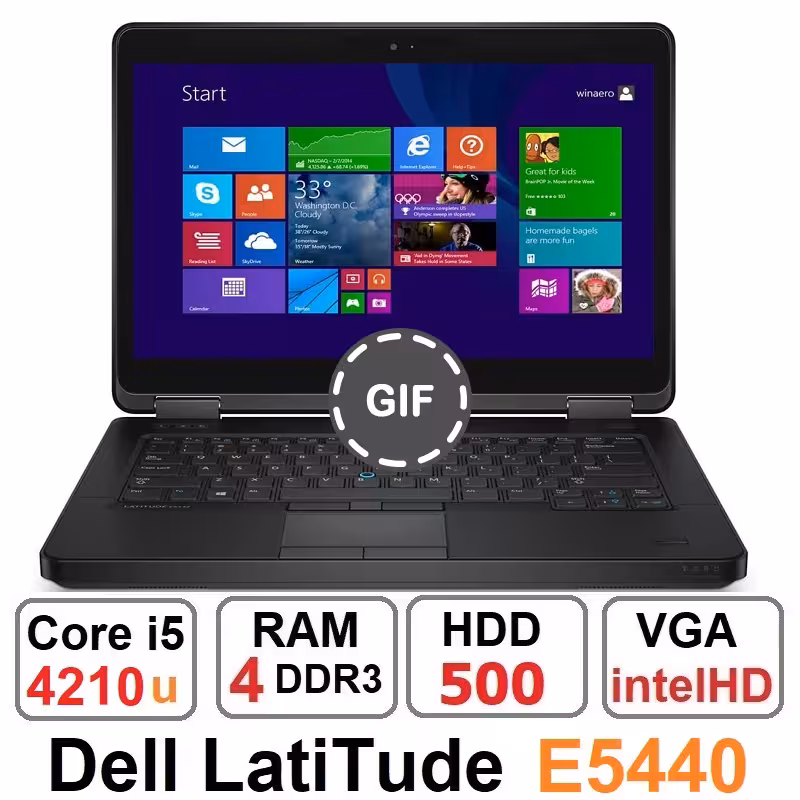 لپ تاپ دل Dell Latitude E5440 Core i5 4210u رم4گیگ