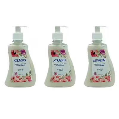 کرم آبرسان عطرآگین مدل گل حجم 270 میلی لیتر مجموعه 3 عددی
