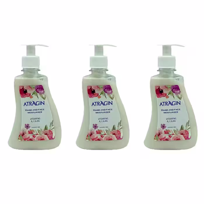 کرم آبرسان عطرآگین مدل گل حجم 270 میلی لیتر مجموعه 3 عددی