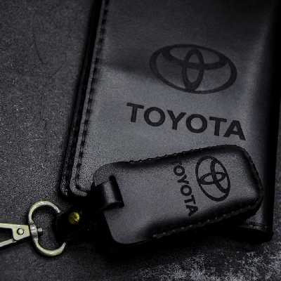 ست هدیه چرمینه اسپرت طرح تویوتا کد 55027-FOUR