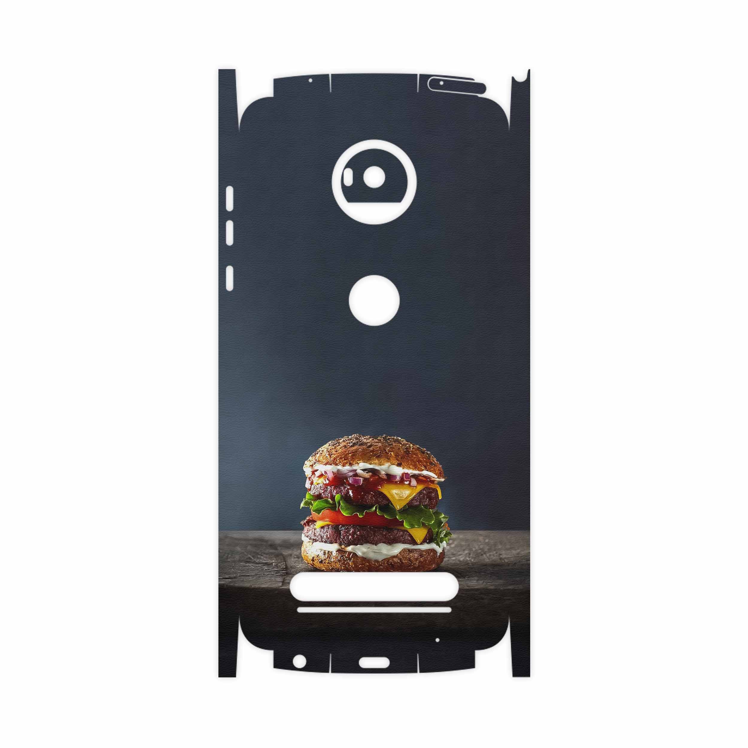 برچسب پوششی ماهوت مدل Hamburger-FullSkin مناسب برای گوشی موبایل موتورولا Moto Z2 Play