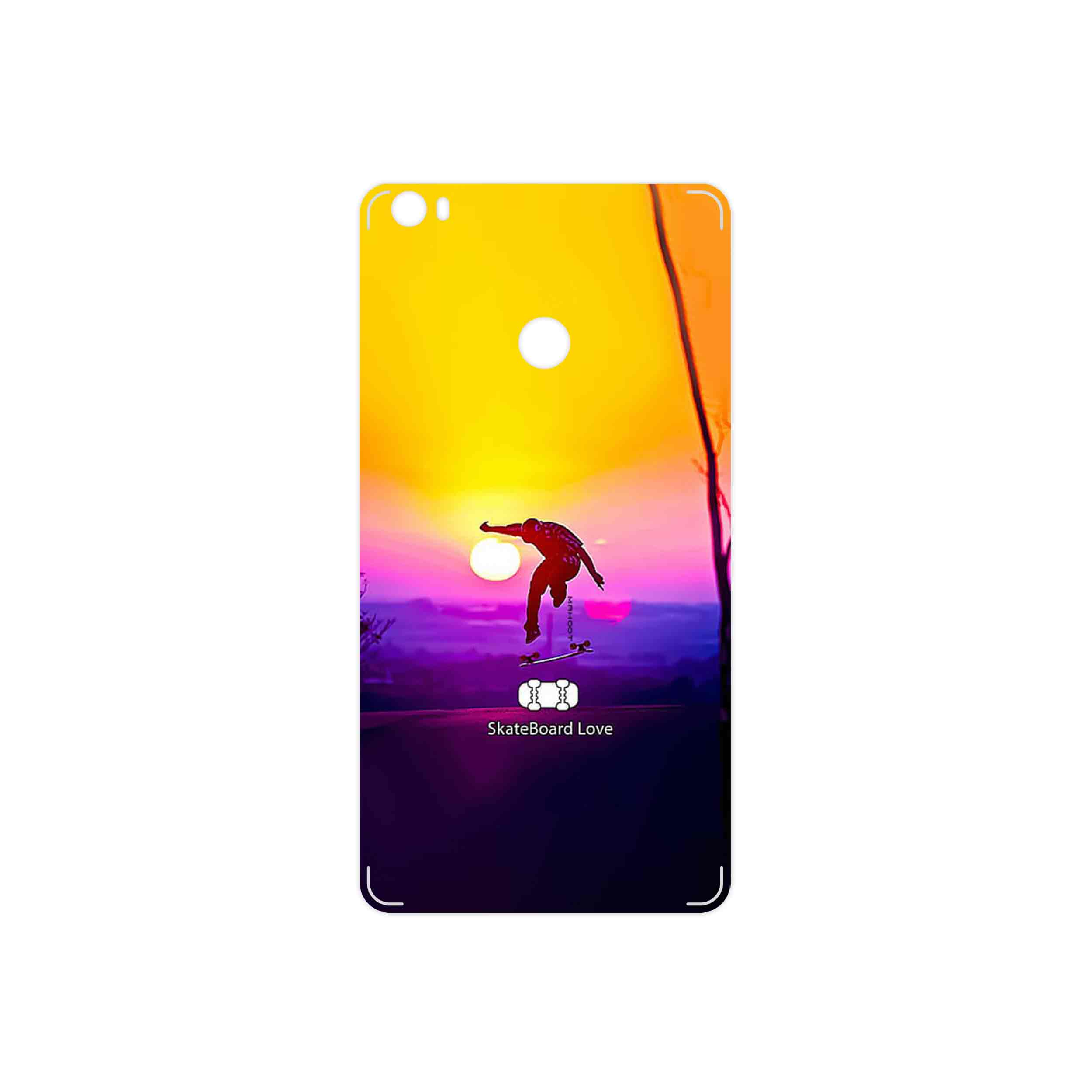 برچسب پوششی ماهوت مدل Skateboard مناسب برای گوشی موبایل شیائومی Mi Max