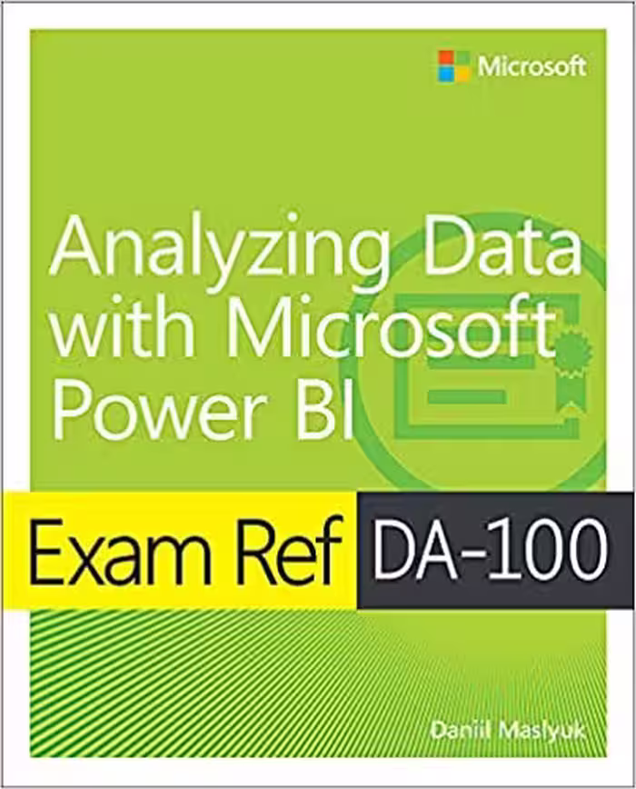 خرید و دانلود نسخه کامل کتاب Exam Ref DA-100 Analyzing Data with Microsoft Power BI -   Pdf