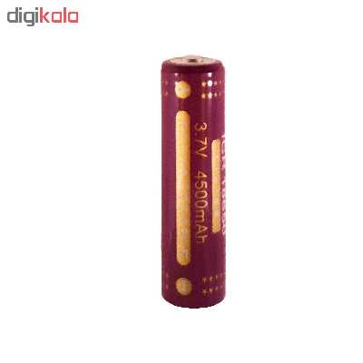 باتری لیتیوم-یون قابل شارژ سونی کد ICR-18650 ظرفیت 4500 میلی آمپرساعت بسته 2 عددی