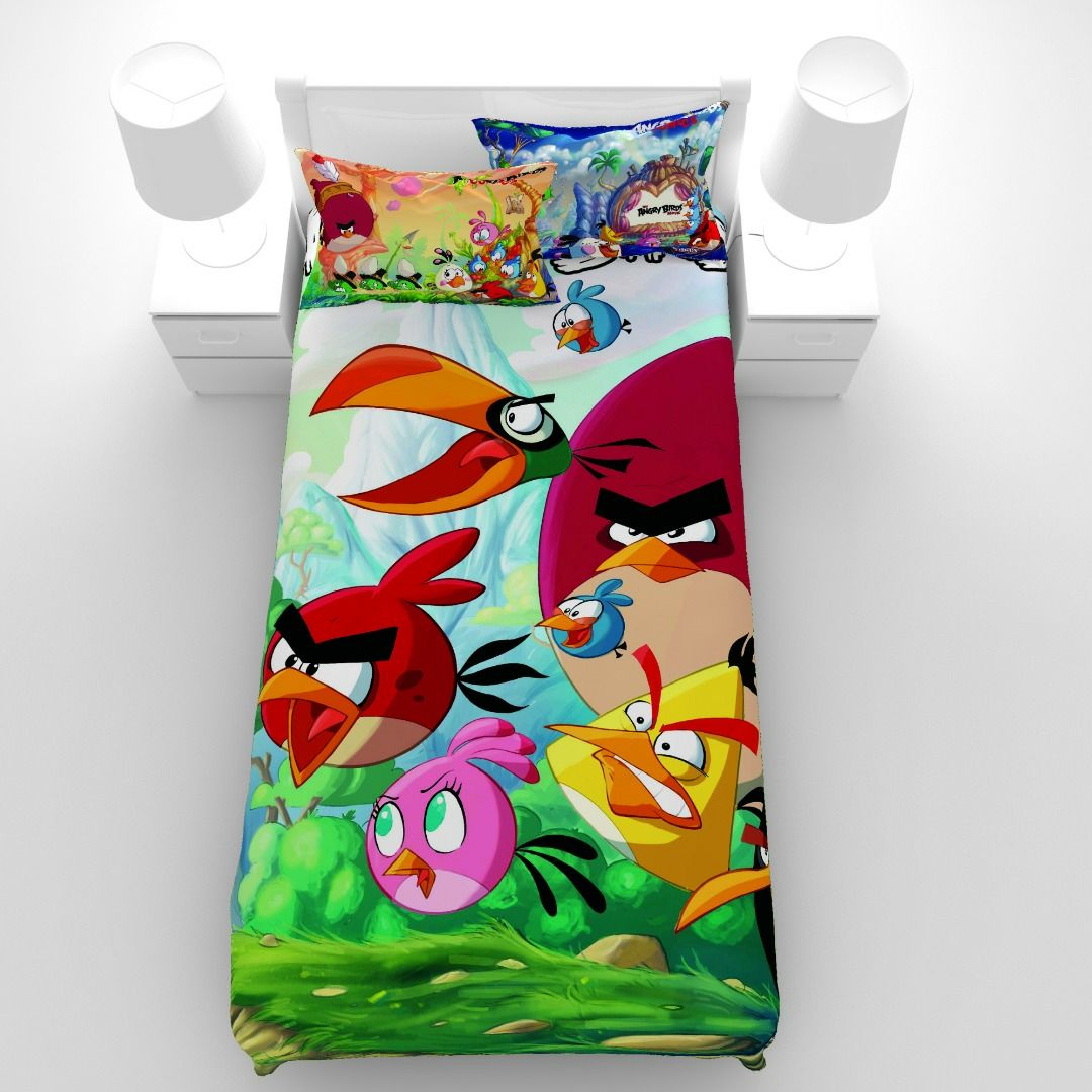 سرویس خواب مدل انگری برد یکنفره 5 تکه