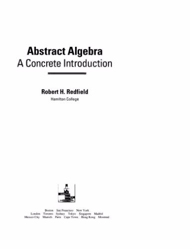 خرید و دانلود نسخه کامل کتاب Abstract algebra: A concrete introduction