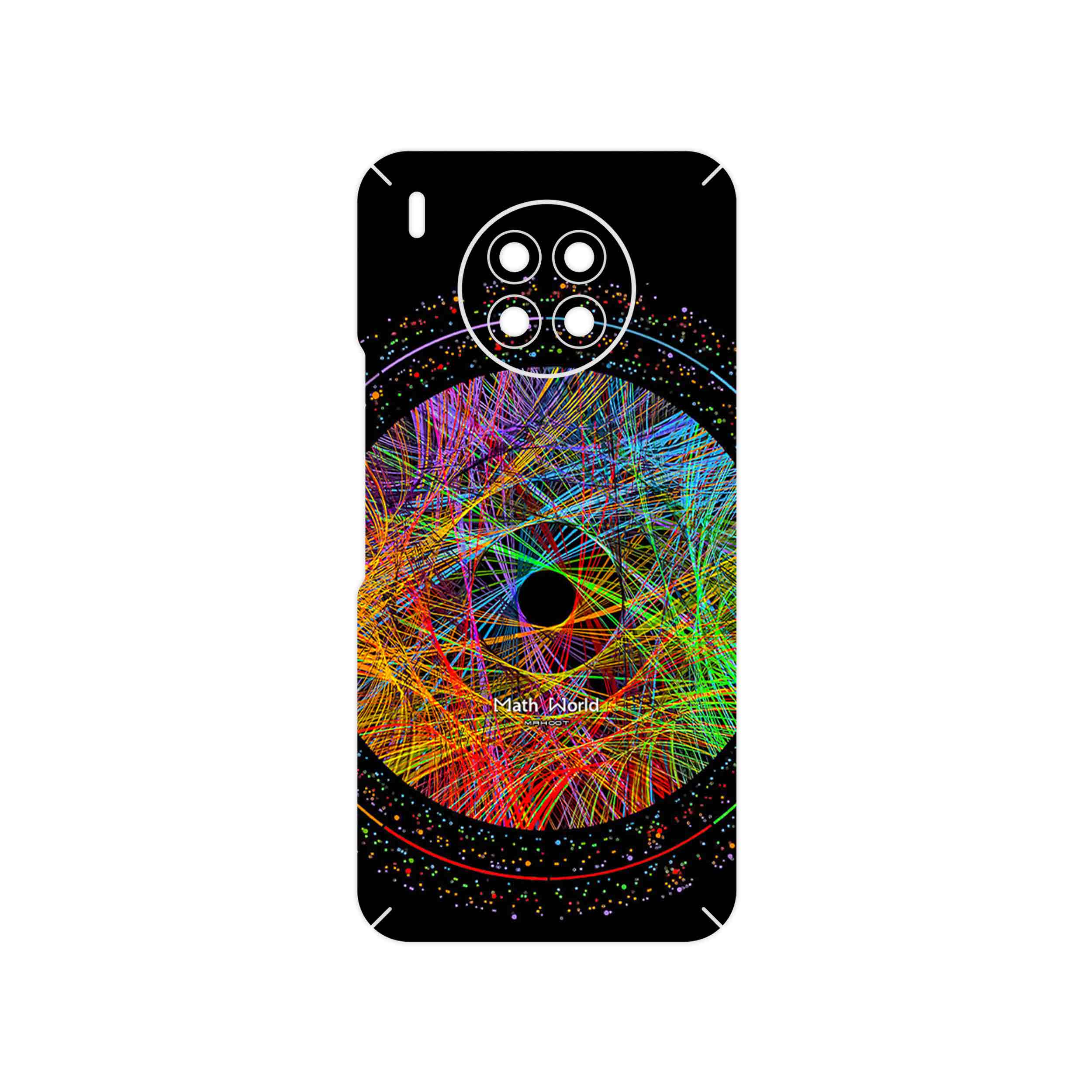 برچسب پوششی ماهوت مدل Mathematical Geometric Shape 2 مناسب برای گوشی موبایل آنر 50 Lite