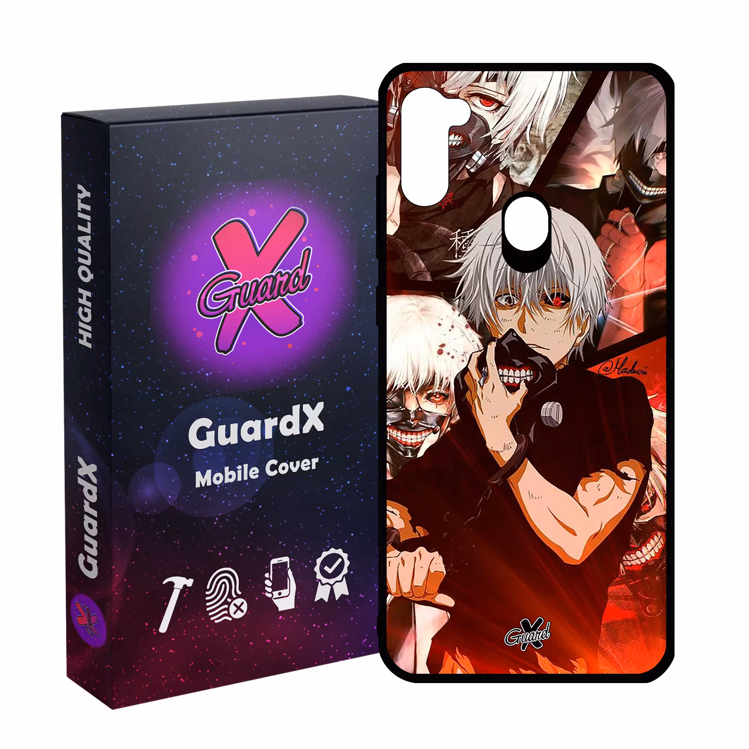 کاور گارد ایکس طرح Tokyo Ghoul Anime مدل Glass10549 مناسب برای گوشی موبایل سامسونگ Galaxy A11/M11