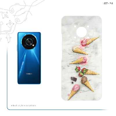 برچسب پوششی ماهوت مدل Funnel_ice_cream مناسب برای گوشی موبایل آنر X9 5G