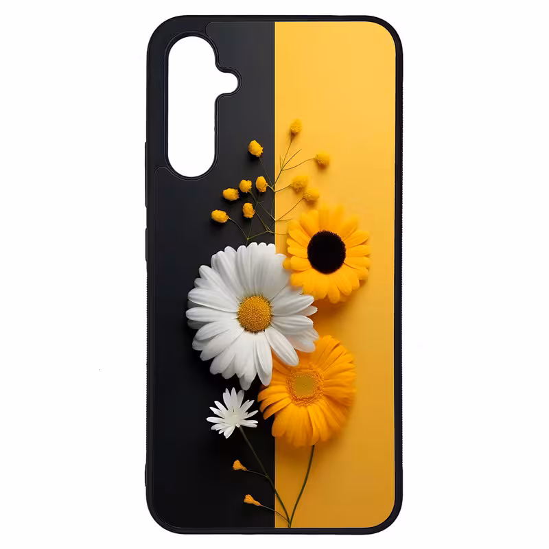 کاور طرح گل کد G-099 مناسب برای گوشی موبایل سامسونگ Galaxy A34 / A34 5G | دیجی قاب دونی