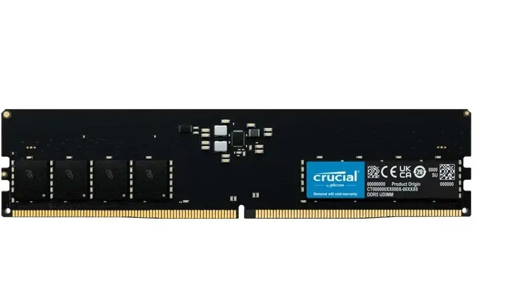 حافظه رم دسکتاپ کروشیال مدل Crucial 16GB DDR5 4800Mhz - دوسو آی تی