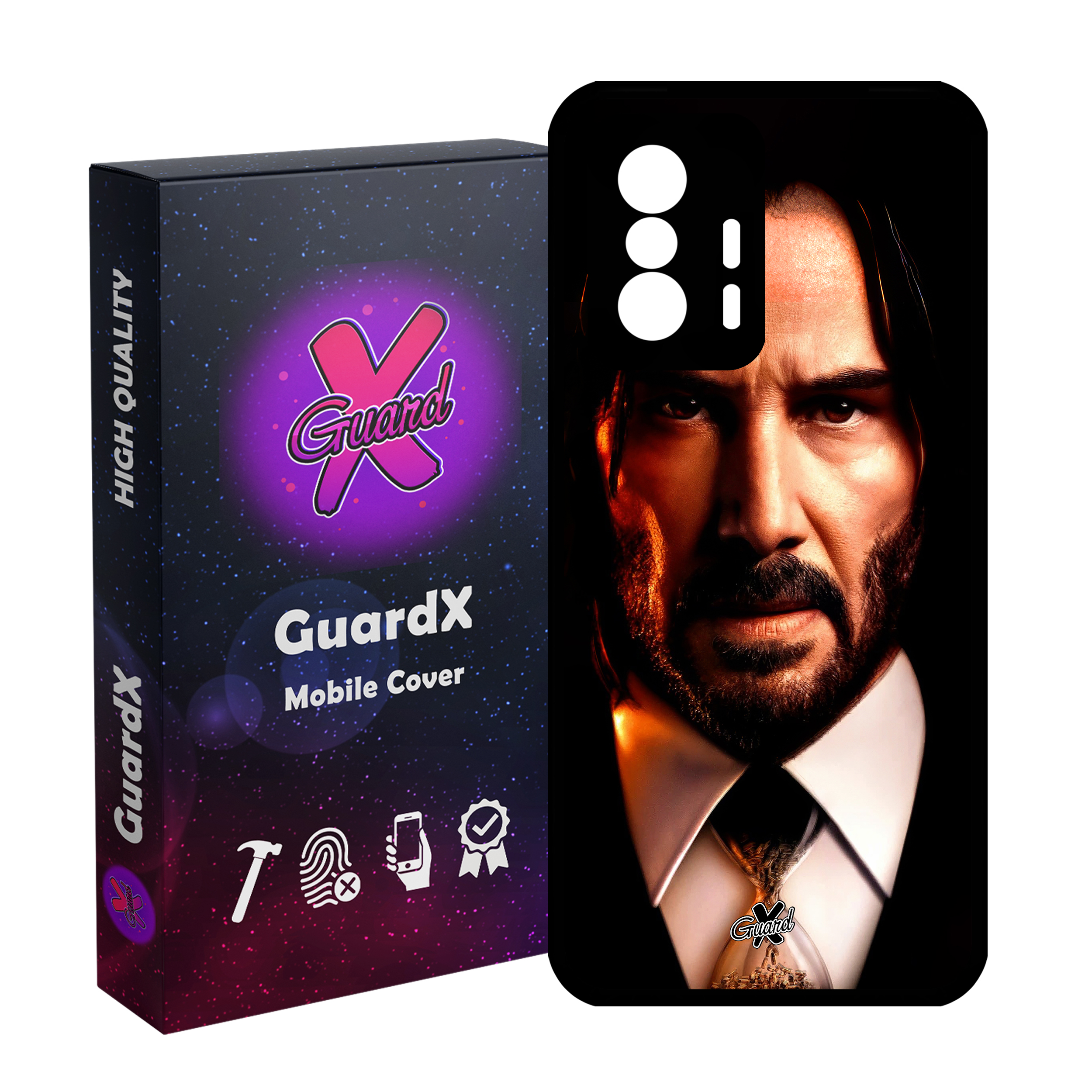 کاور گارد ایکس طرح جان ویک مدل Glass10573 مناسب برای گوشی موبایل شیائومی 11T Pro / 11T