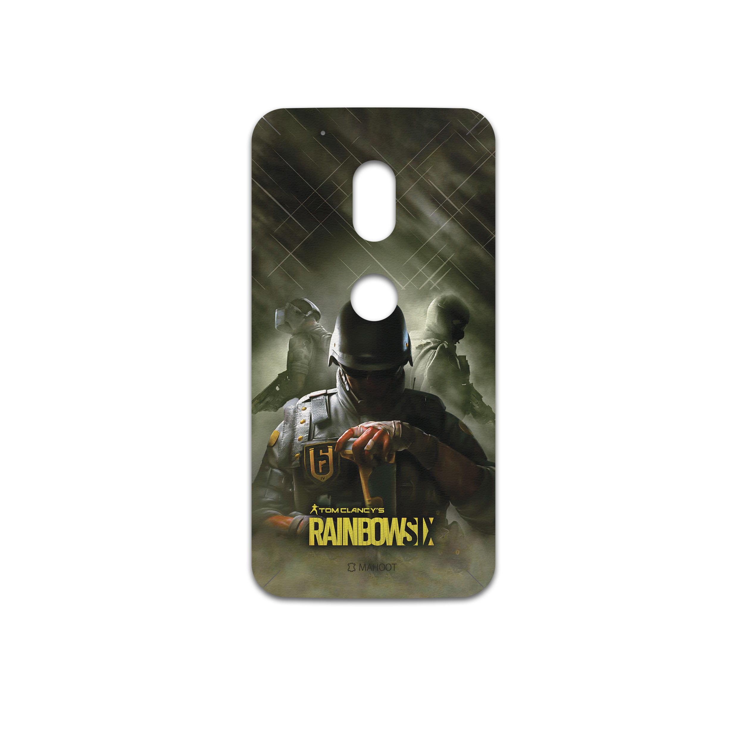 برچسب پوششی ماهوت مدل Rainbow-Six-Game مناسب برای گوشی موبایل موتورولا Moto G4 Play