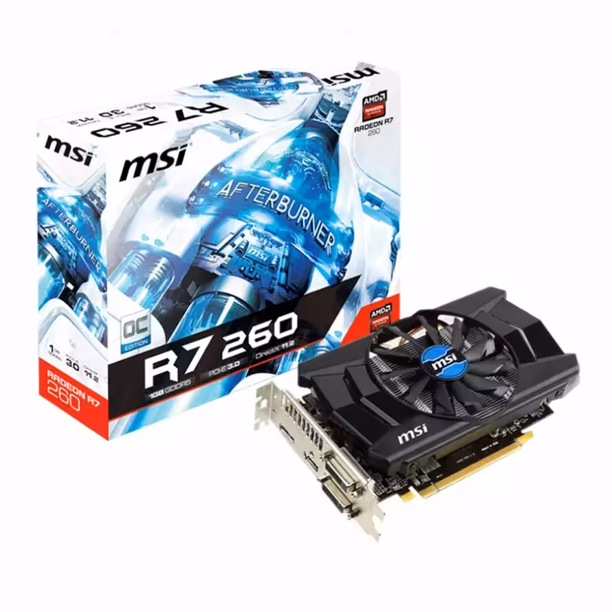 کارت گرافیک ام اس آی Radeon R7 260 1GB OC