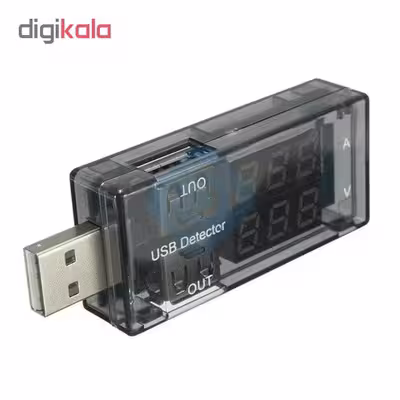نمایشگر میزان ولتاژ و جریان پورت USB مدل D02