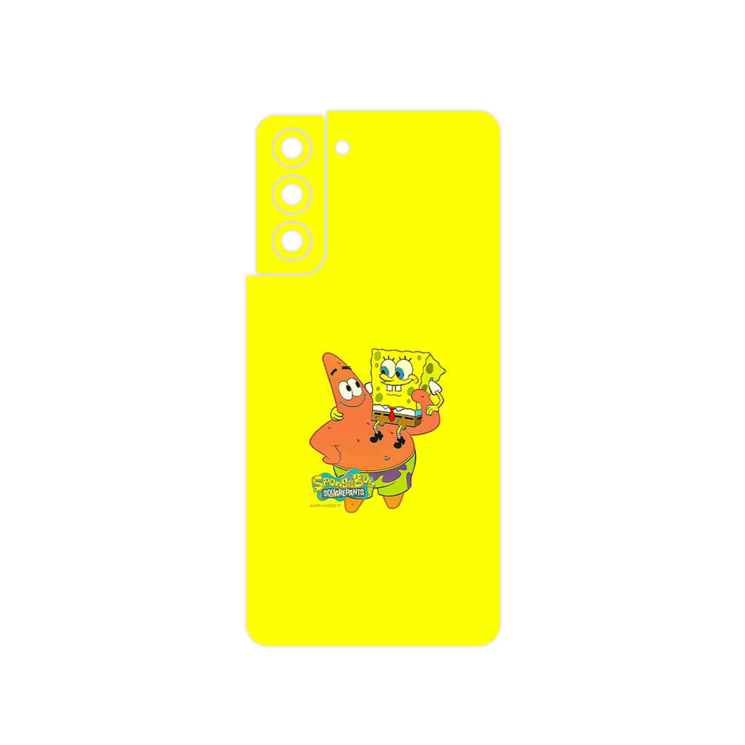 برچسب پوششی ماهوت مدل SpongeBob SquarePants مناسب برای گوشی موبایل سامسونگ Galaxy S21 5G
