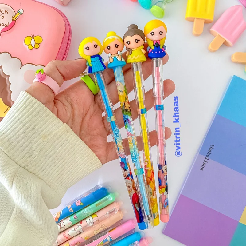 مداد فشنگی طرح دختر