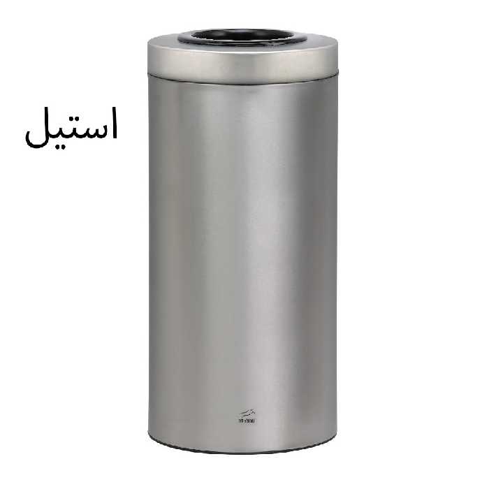 سطل زباله بهازکالا مدل استوانه کد EDARI-45L