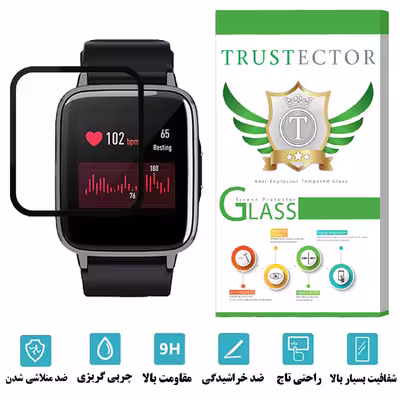 محافظ صفحه نمایش تراستکتور مدل PMMA مناسب برای ساعت هوشمند شیائومی Haylou Solar LS01