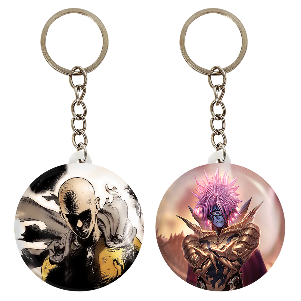 جاکلیدی خندالو مدل لرد بوروس و سایتاما انیمه مرد تک مشتی کد 1135611351 مجموعه 2 عددی