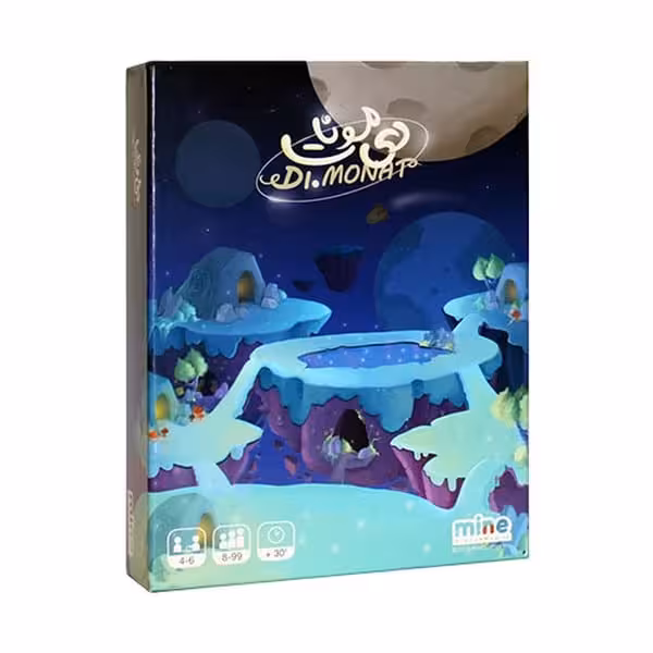 بازی فکری دی مونات - کتاب‌فروشی کوچه کتاب