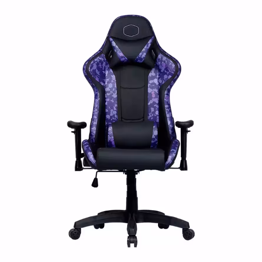 صندلی گیمینگ کولر مستر CALIBER R1S CAMO Purple